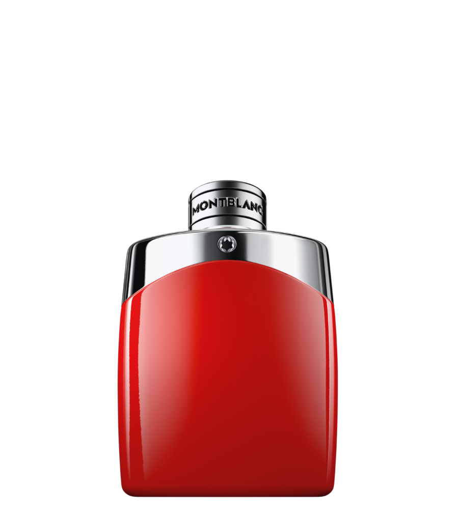 beauty and luxury - montblanc legend red bottle